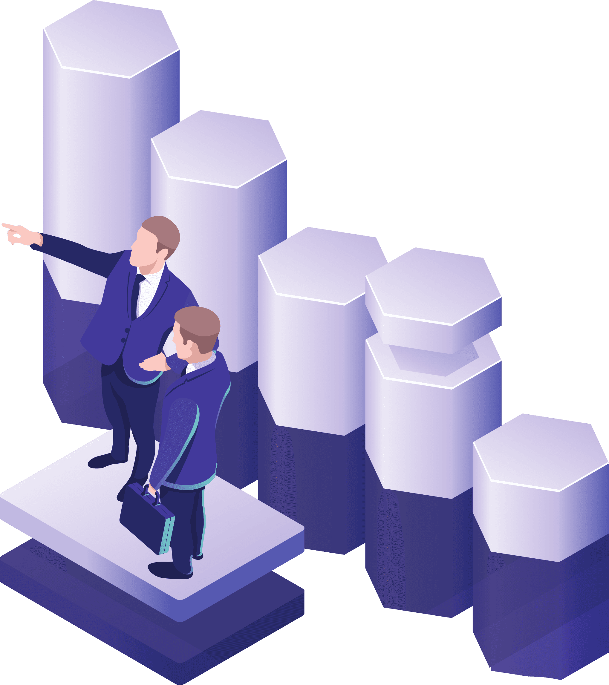 Secure Network Infrastructure Illustration