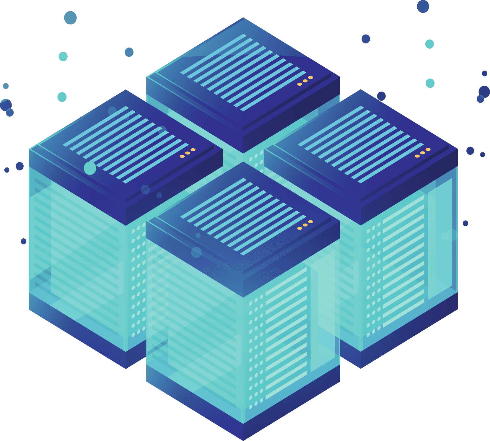 Secure Network Infrastructure Illustration