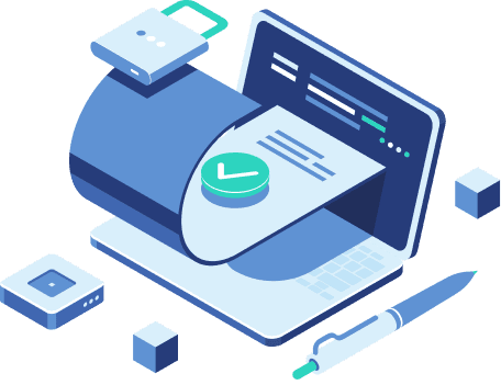 Secure Network Infrastructure Illustration