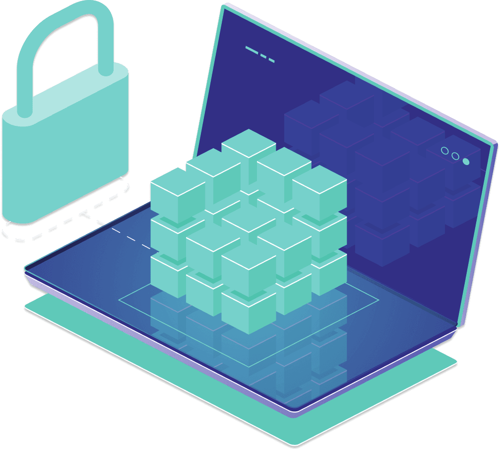 Secure Network Infrastructure Illustration